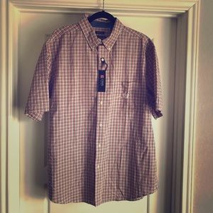 Chaps Men’s Short Sleeve Button Down